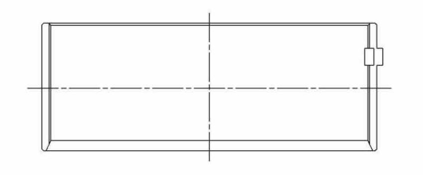 ACL BEARINGS AEB8B743H-STD Rod Bearing Set