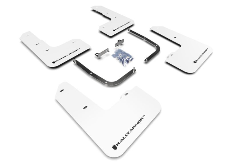 Rally Armor MF57-UR-WH/BLK White/Black Logo