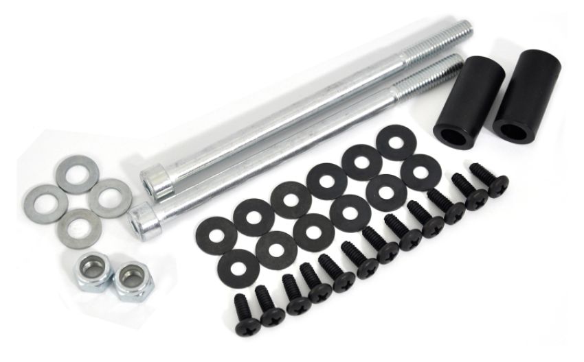 Cycra 1CYC-1003-02 Replacement Hardware Flex - Black/Silver
