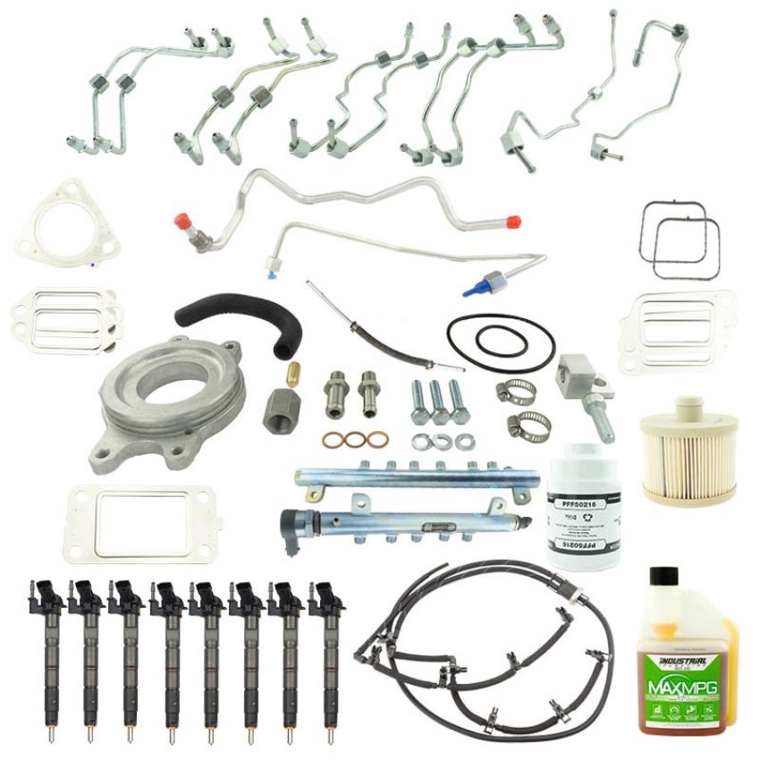 Industrial Injection 4G6105 11-16 Duramax 6.6L LML Bosch Disaster Kit w/ CP3 Conversion Kit ONLY (No CP3)