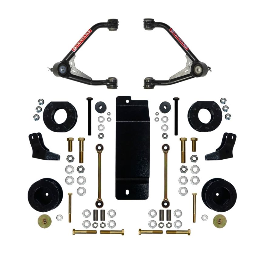 Skyjacker C15350VA 2015-2019 GM 1500 SUV 4WD (w/Alum or Steel UCA) 3.5-4in UCA Lift Kit w/Rear Shock Brackets