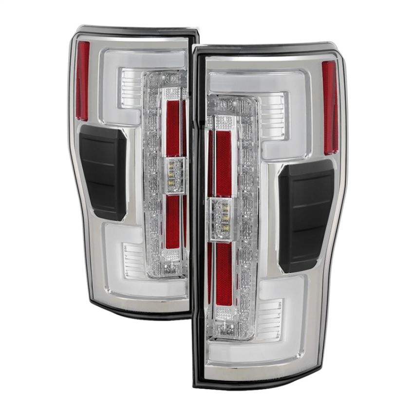 SPYDER 5085573 LED Tail Lights - Chrome
