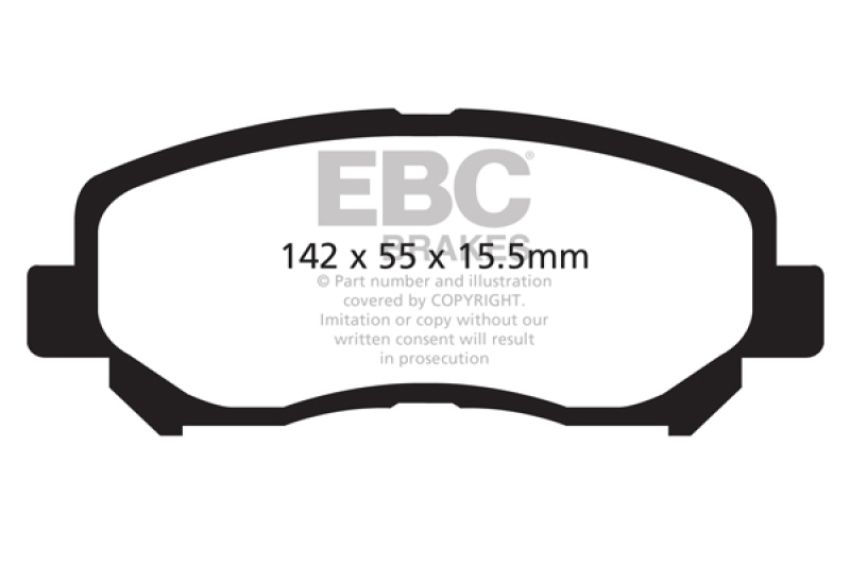 EBC Brakes DP32134C Redstuff Ceramic Low Dust Brake Pads