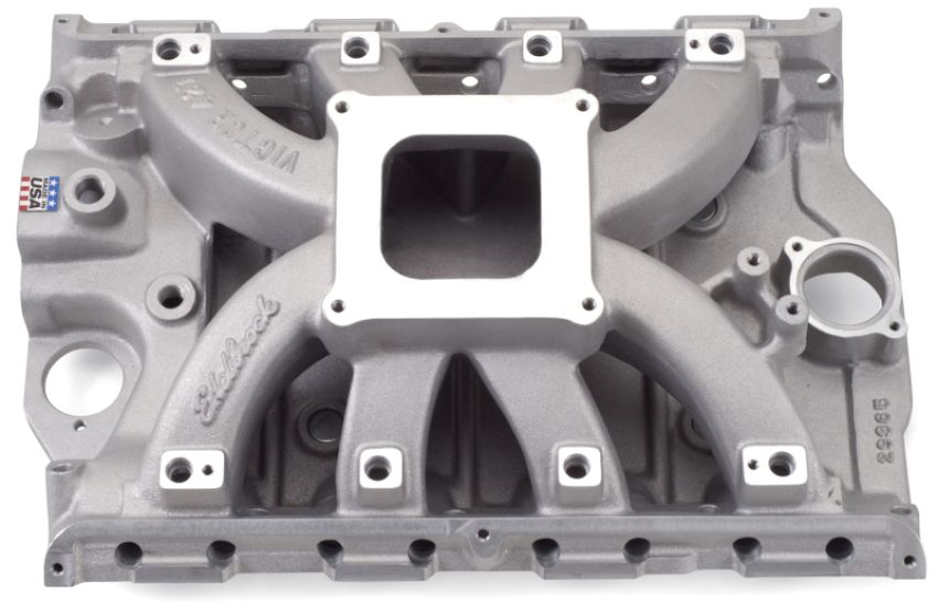 Edelbrock 29365 390-428 Ford FE Victor EFI Manifold 4150 Flange Mounting