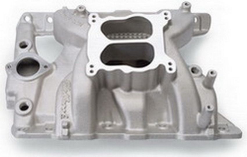 EDELBROCK EDE7156 Pontiac Performer RPM Manifold - 326-455