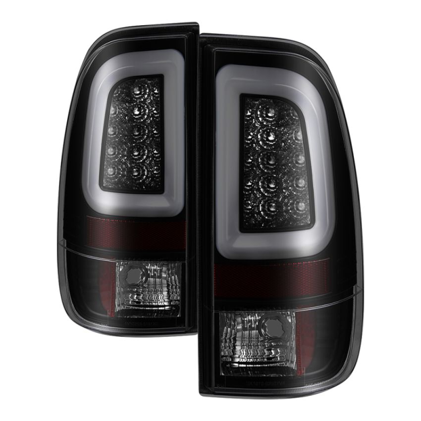 SPYDER 5084729 Light Bar LED Tail Lights - Version 3 - Black Smoke