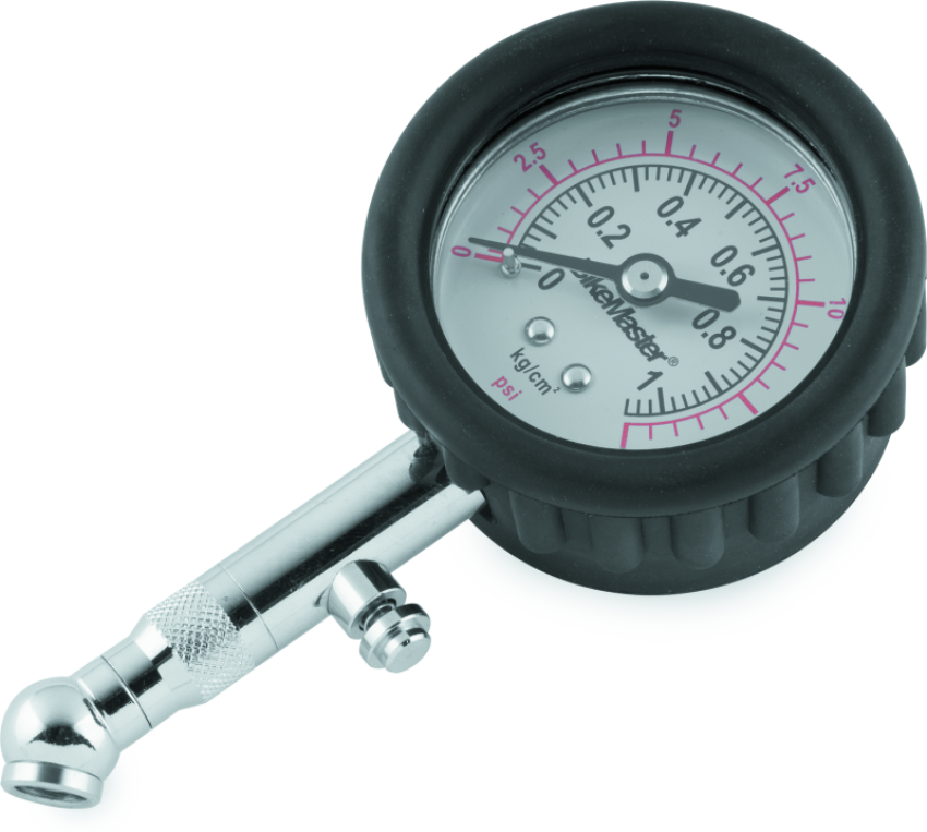 BikeMaster 151505 Tire Pres Gauge 15 PSI