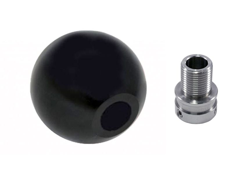 Torque Solution TS-BSK-VWMBK Billet Shift Knob (Black) Vokswagen/Audi Manual Transmission