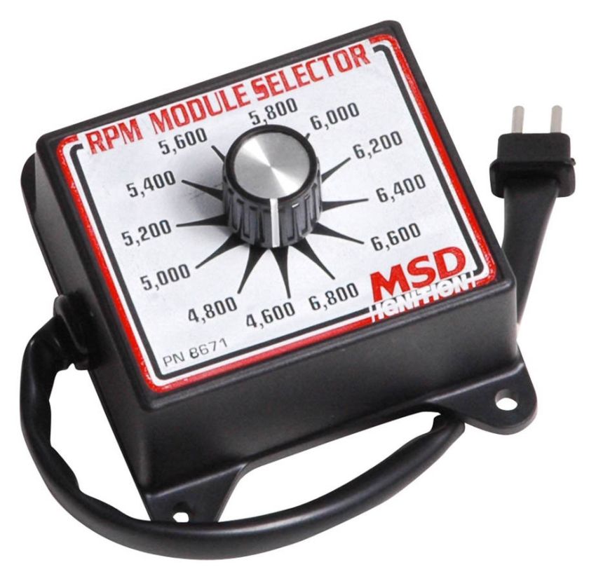 MSD IGNITION MSD8671 4600-6800 RPM Module Selector