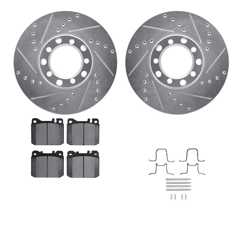 Dynamic Friction 7612-63025 Rotor Kit