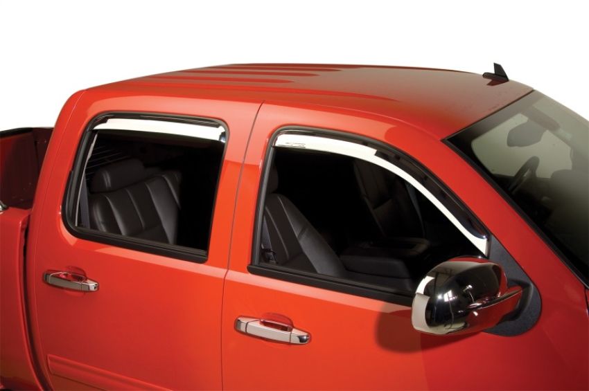 Putco 480034 14-14 Chevrolet Silverado HD - Standard Cab Element Chrome Window Visors