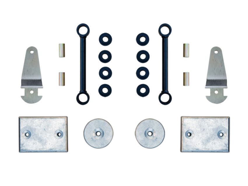 ICON 22040 07-18 Jeep Wrangler JK 3in Front/Rear Box Kit