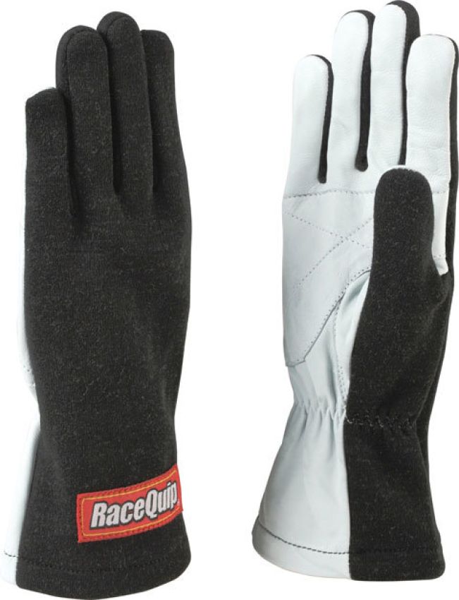 RACEQUIP RQP350002 Gloves Single Layer Small Black
