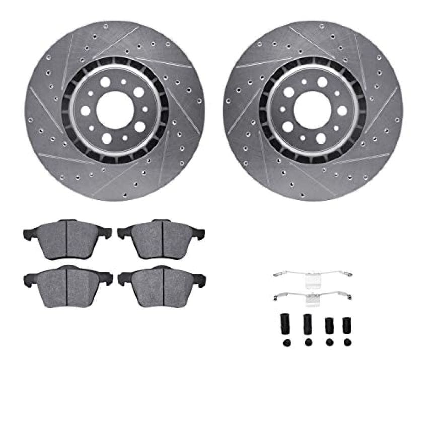 Dynamic Friction 7612-27045 Rotor Kit