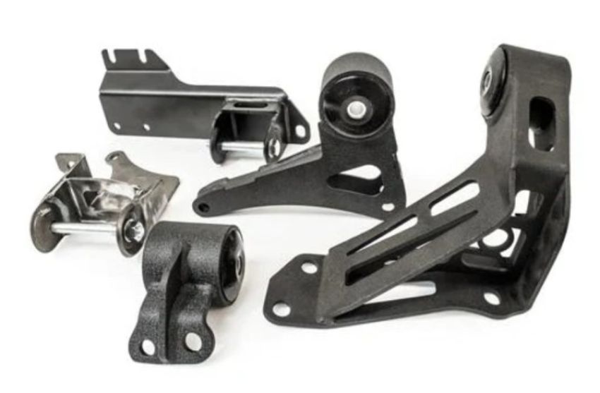 Innovative Mounts 99351-95A Innovative 90-93 Integra K-Series Black Steel Mounts 95A Bushings (Not K24 Trans)
