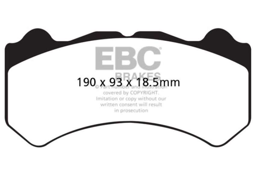 EBC Brakes DP41983R Yellowstuff Street And Track Brake Pads