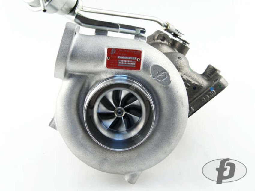 Forced Performance 2007120-0502010 Mitsubishi Evo 9 Red XR57SR Turbo BB Black Housing w/18PSI WG (Drop Ship Only)