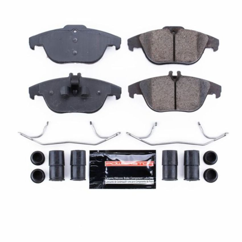 PowerStop Z23-1341 PowerStop - Z23 Daily Driver Carbon-Fiber Ceramic Brake Pads with Hardware Kit
