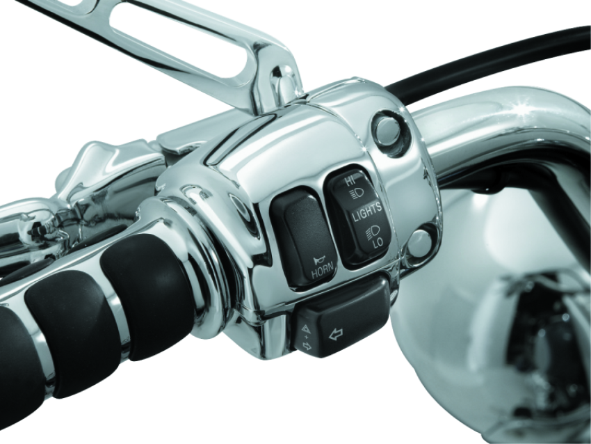 Kuryakyn 7808 Switch Housings Chrome