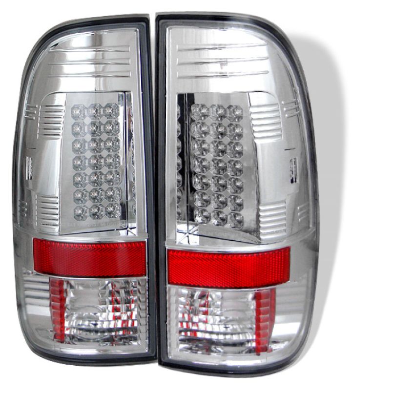 SPYDER 5003478 LED Tail Lights - Chrome