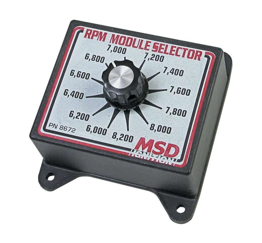 MSD IGNITION MSD8672 6000-8200 RPM Module Selector