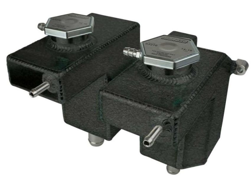 MOROSO MOR43003 Dual Tank Coolant/Turbo Intercooler Polaris RZR