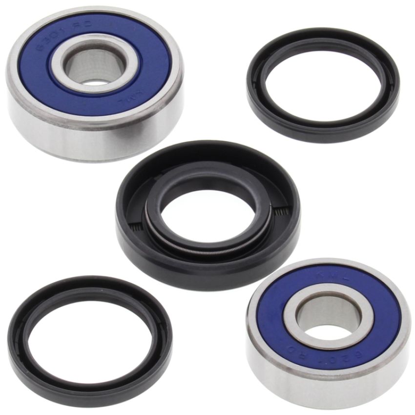 All Balls Racing 25-1179 86-87 Kawasaki KX80 Wheel Bearing Kit Rear