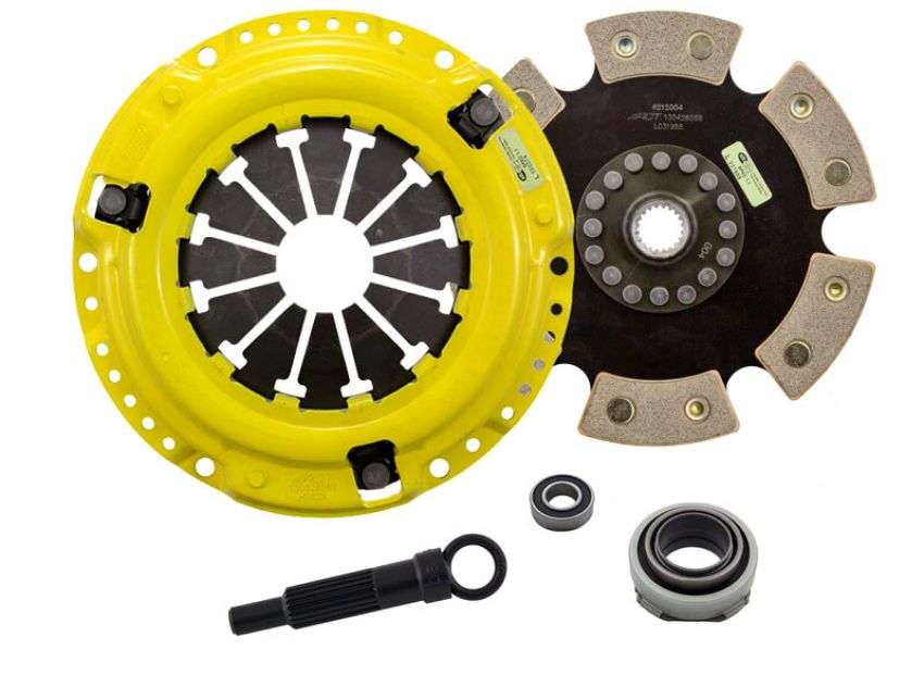 ACT HW4-XTR6 1990 Honda Civic XT/Race Rigid 6 Pad Clutch Kit
