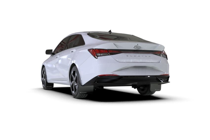 Rally Armor MF69-UR-BLK-WH Black Mud Flap/White Logo