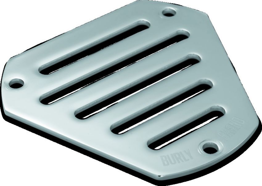 Burly Brand 0206-0179-CH Hex Faceplate Slotted - Chrome