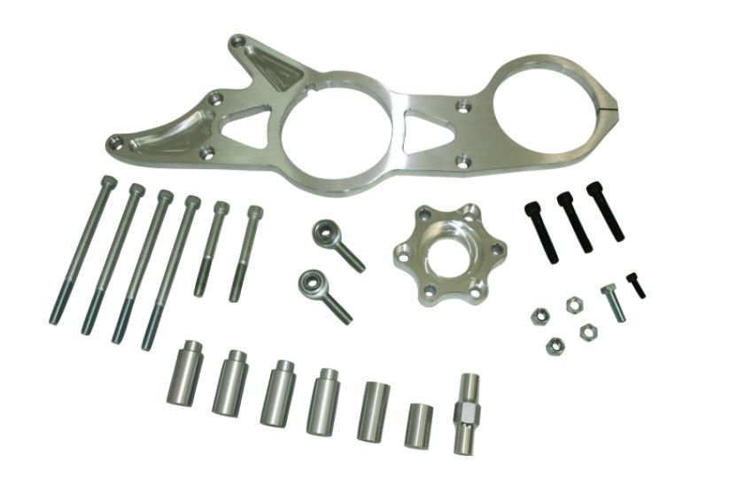 Moroso 63870 GM LS (w/Front Drive) Alternator & Vacuum Pump Mount -  Water Pump - 93mm Alternator