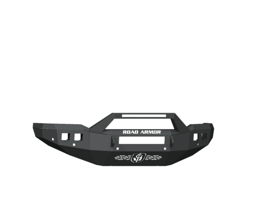 Road Armor 4192F3B-NW 19-20 Ram 2500 Stealth Front Bumper w/Pre-Runner Guard/6 Sensor Holes - Tex Blk