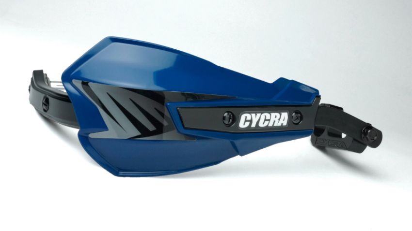 Cycra 1-7801-89 Vortex Hand Guard/w Universal U-Clamps -  Husk Blue