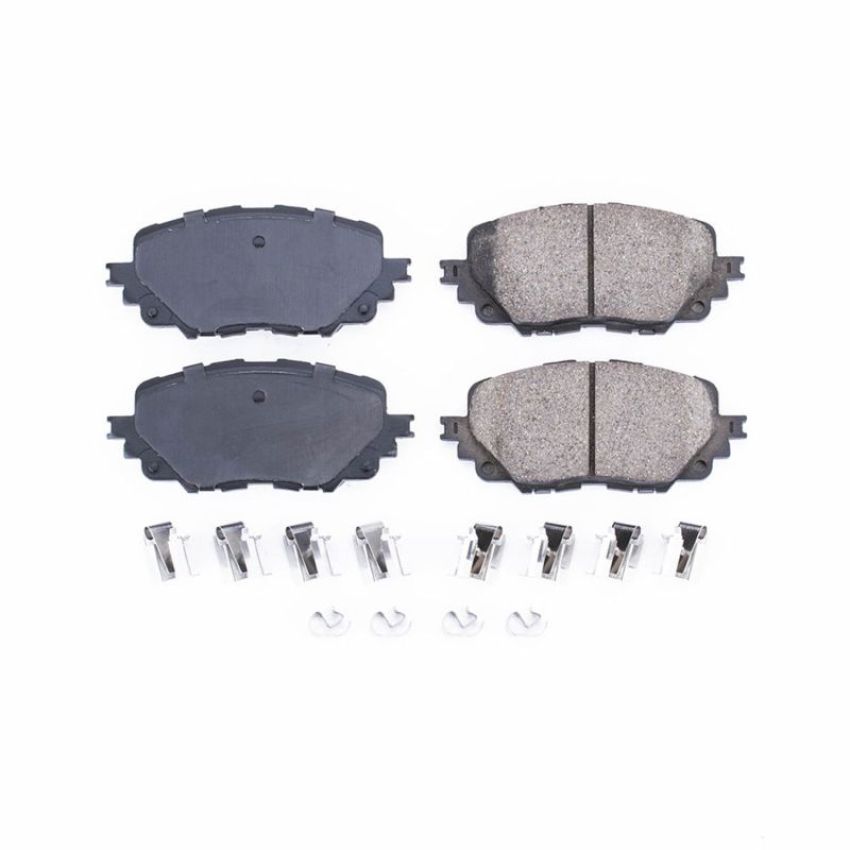 PowerStop 17-1903 PowerStop - Z17 Low-Dust Ceramic Brake Pads with Hardware
