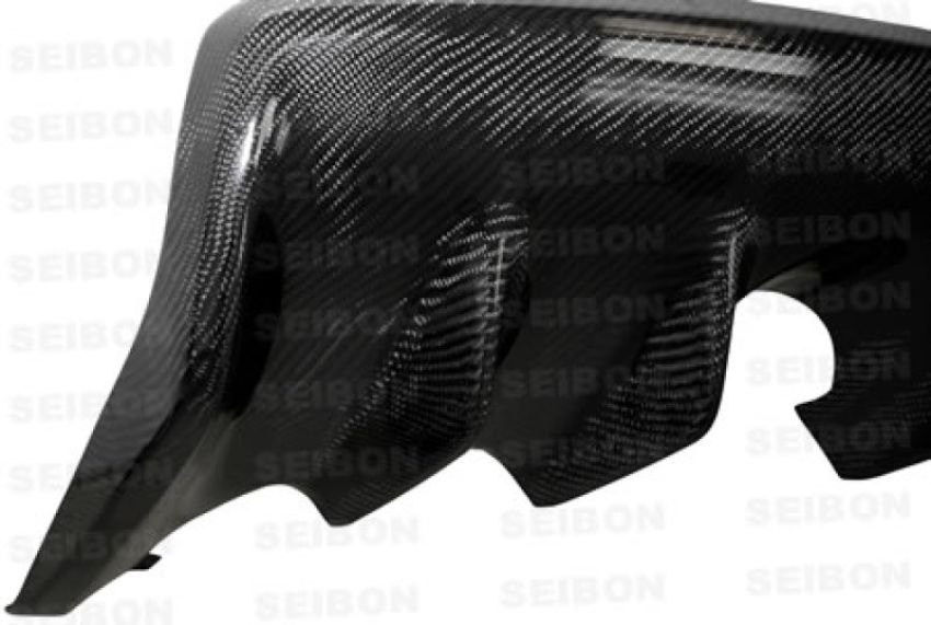 Seibon RD0809MITEVOX-OE 08-09 Mitsubishi Evo X OEM-style Carbon Fiber Rear Diffuser