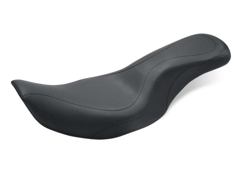 Mustang Motorcycle 76352 Mustang 97-07 Harley Rd King, 06-07 Street Glide, 00-05 Eagle DayTripper 1PC Seat - Black