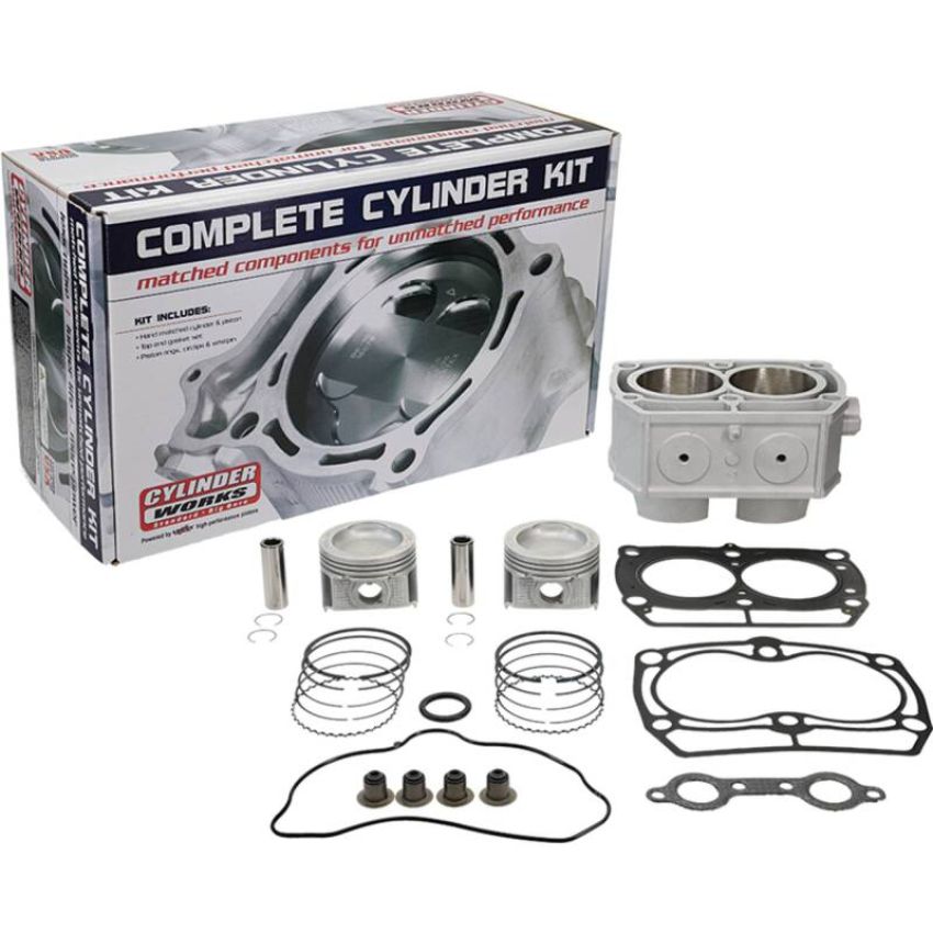 Cylinder Works 60002-K07 07-09 Polaris Ranger 700 4x4 700cc Standard Bore Cylinder Kit 700cc 9.4:1 Comp.