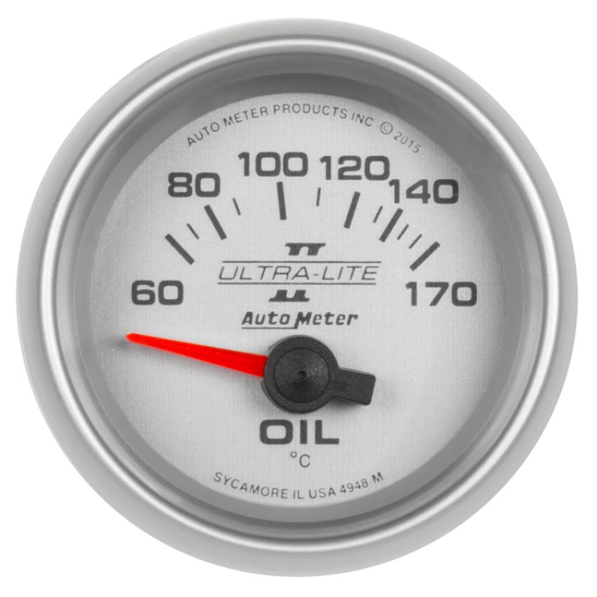 AutoMeter 4948-M GAUGE, OIL TEMP, 2 1/16