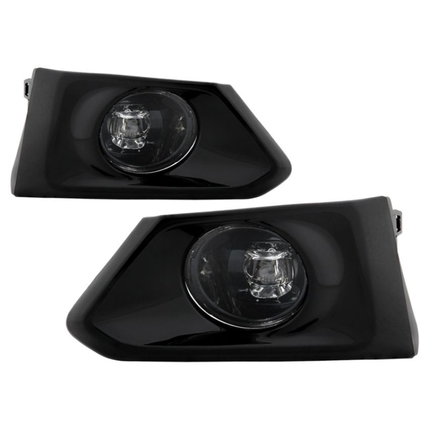 SPYDER 5087065 Full LED Fog Lights w/Universal Switch - Clear