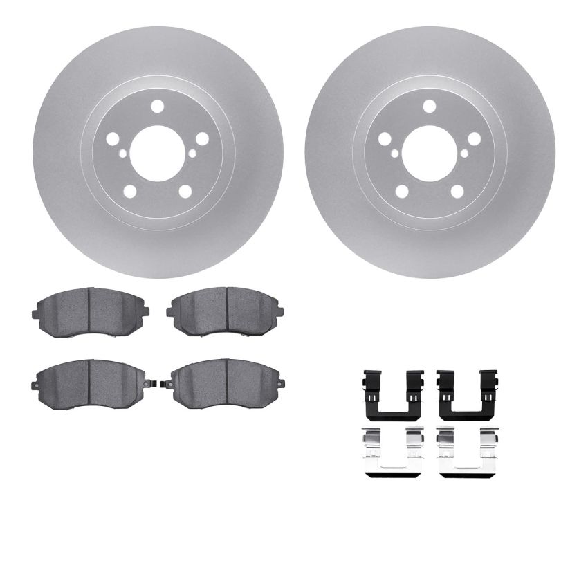 Dynamic Friction 4612-13007 Rotor Kit