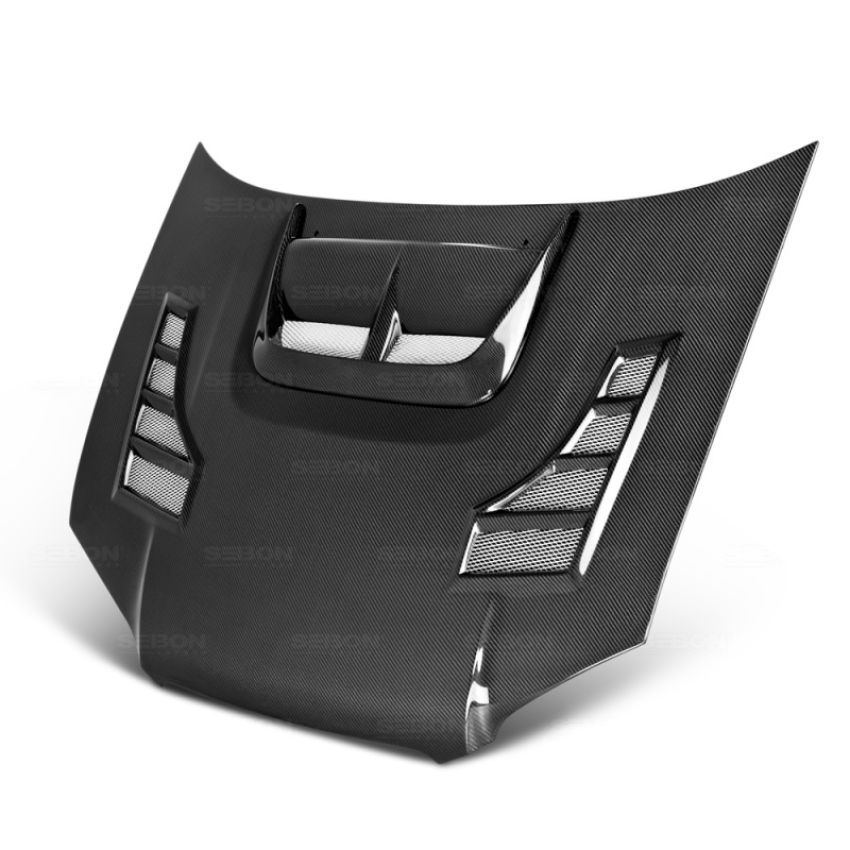 Seibon HD0405SBIMP-CW 04-05 Subaru WRX/STi CW Carbon Fiber Hood
