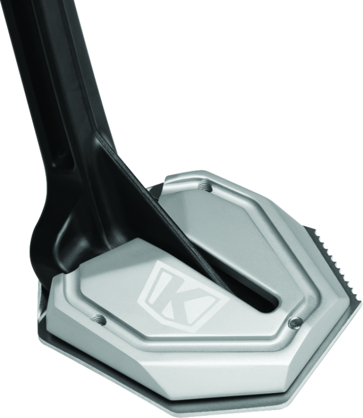 Kuryakyn 3846 Lodestar Kickstand Shoe Silver