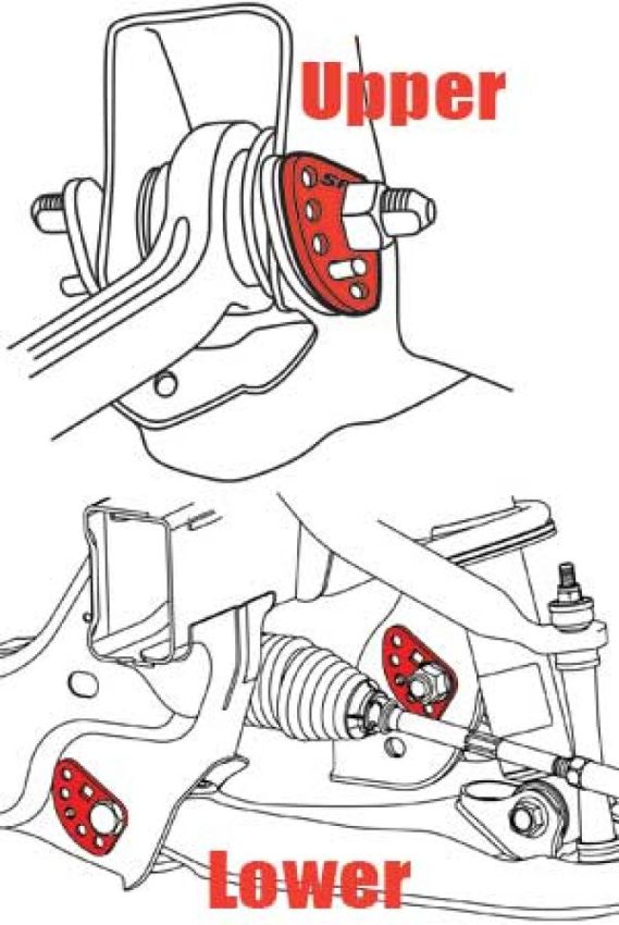 SPECIALTY PRODUCTS COMPANY 86321 GM TRUCK LOCK PLATES(PR)