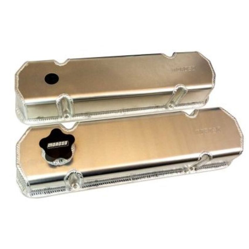 MOROSO MOR68477 Valve Cover Fabricated Alum Pontiac V8