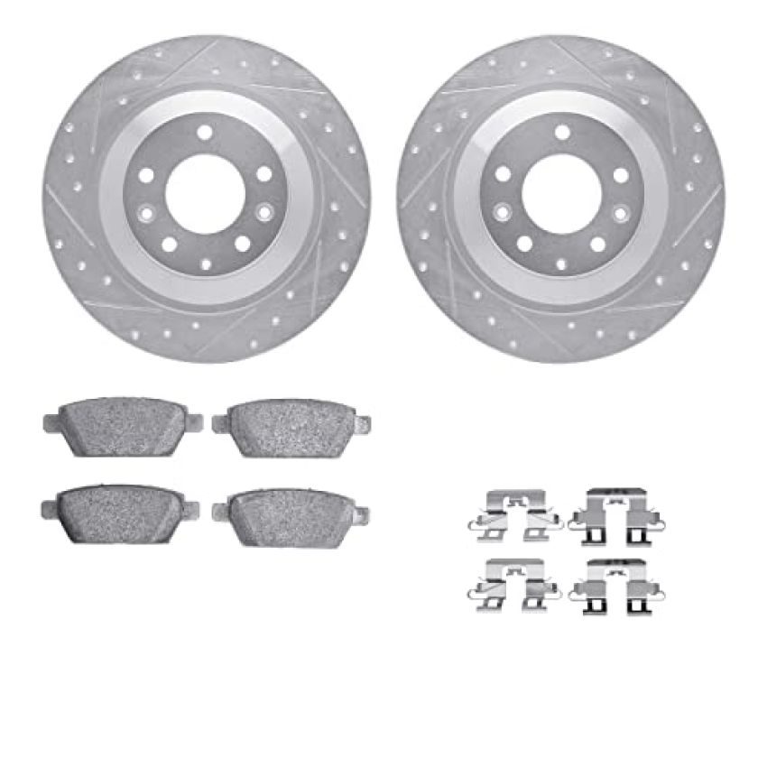 Dynamic Friction 7512-80036 Rotor Kit