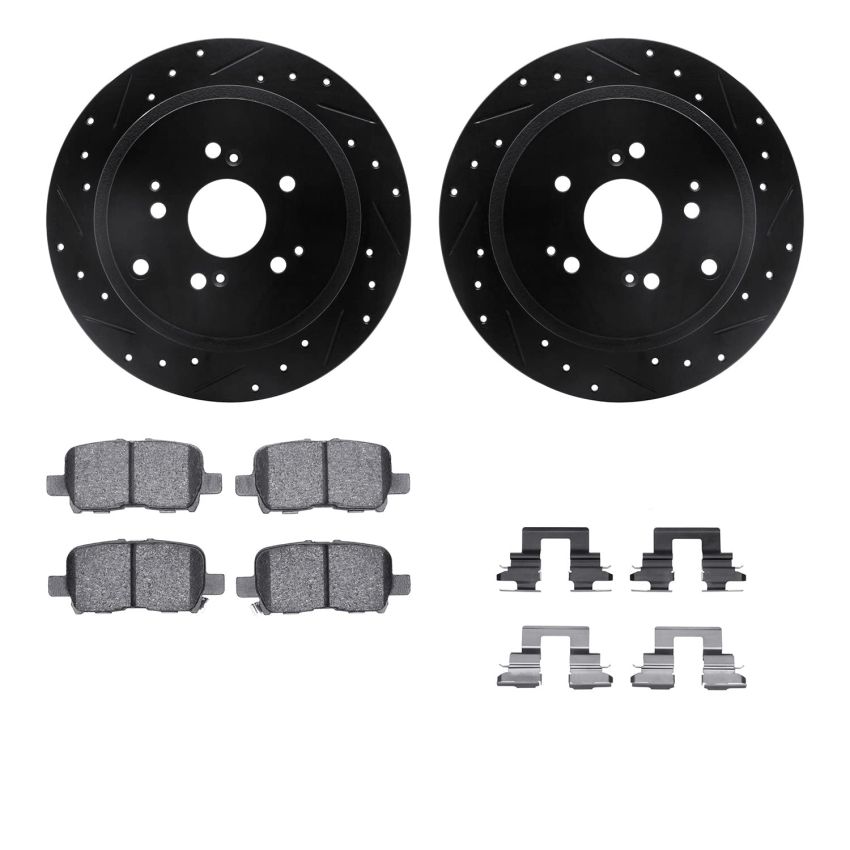 Dynamic Friction 8512-59062 Rotor Kit