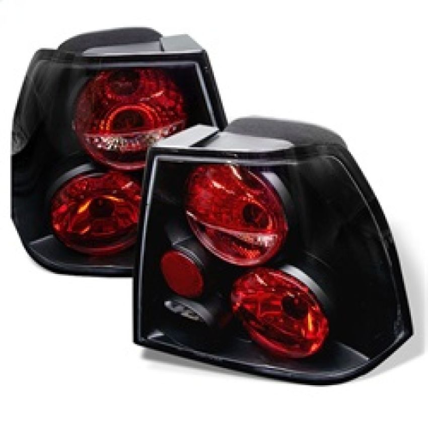 SPYDER 5008381 Euro Style Tail Lights - Black