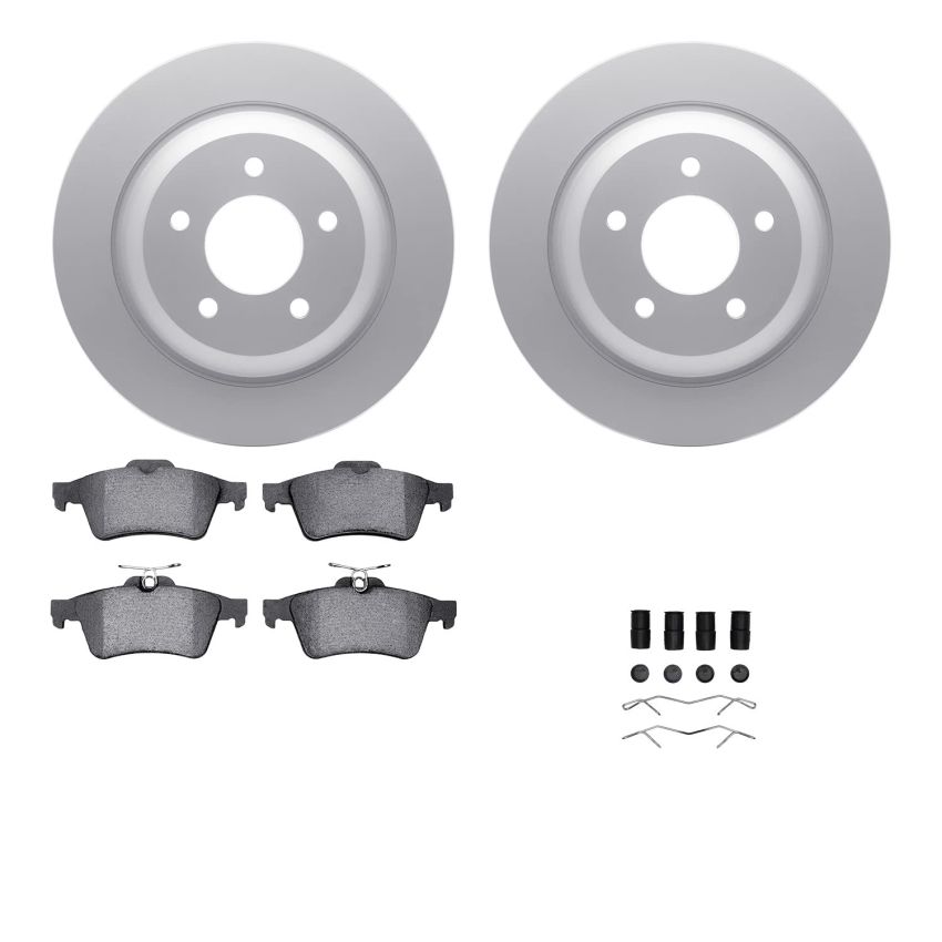 Dynamic Friction 4512-80086 Rotor Kit