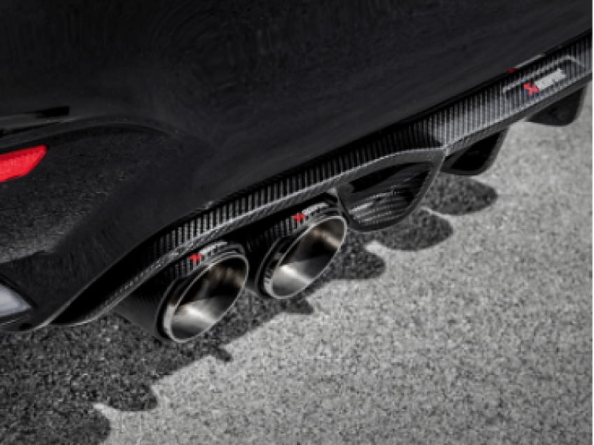 Akrapovic DI-BM/CA/4/G Rear Carbon Fiber Diffuser - High Gloss