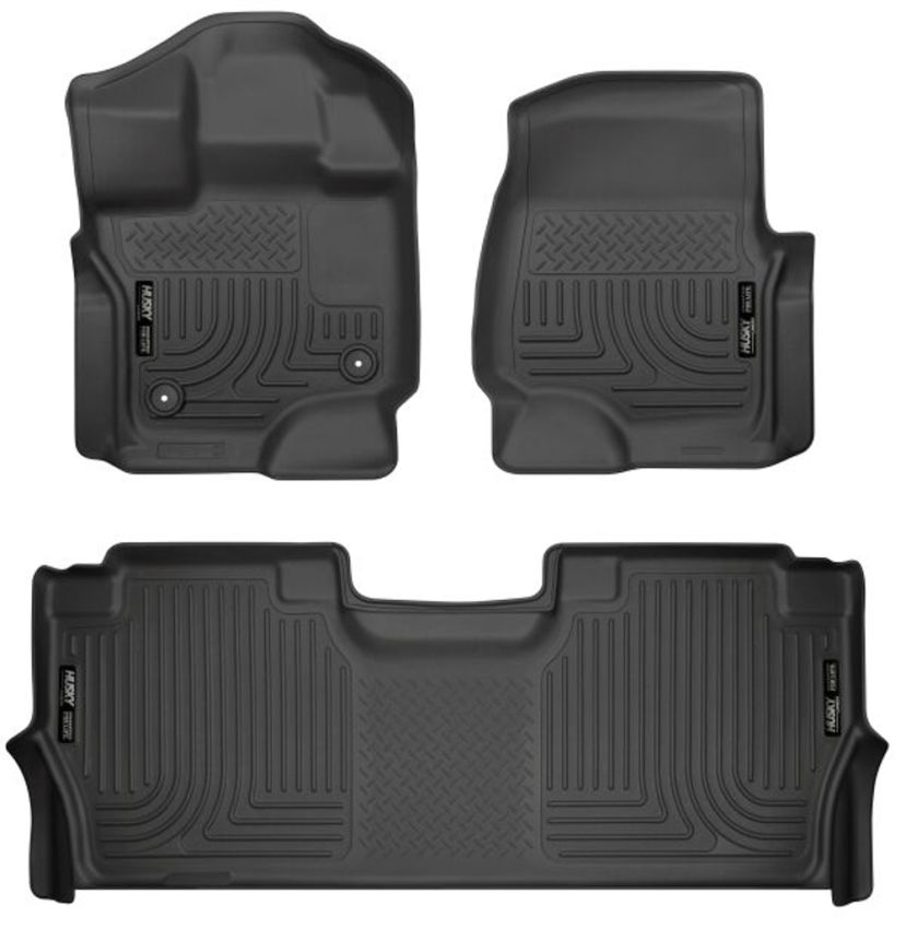 HUSKY LINERS HSK94121 Front & 2nd Seat Floor Liners